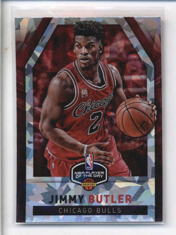 JIMMY BUTLER 2016 PANINI NBA PLAYER OF THE DAY CRACKED ICE AB9071