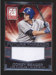 COREY SEAGER 2015 ELITE FUTURE THREADS GAME USED WORN JERSEY AC148