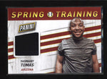 YASMANY TOMAS 2015 PANINI FATHERS DAY SPRING TRAINING ROOKIE RC JERSEY AB5569