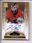 JONI ORTIO 2014/15 UD THE CUP RAINBOW GOLD ROOKIE AUTOGRAPH AUTO #25/25 AC1471