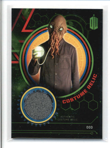 OOD 2016 TOPPS DOCTOR WHO AUTHENTIC COSTOME RELIC SWATCH #224/499 AB9721