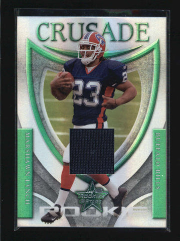 MARSHAWN LYNCH 2007 LEAF ROOKIES AND STARS CRUSADE GAME JERSEY #115/250 AB6179