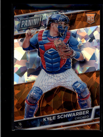 KYLE SCHWARBER 2016 PANINI THE NATIONAL VIP #70 CRACKED ICE ROOKIE #01/25 AB8060