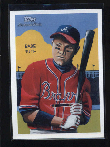 BABE RUTH 2010 TOPPS NATIONAL CHICLE #276 SHORTPRINT SP AB5420