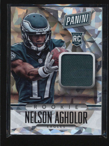 NELSON AGHOLOR 2015 PANINI THE NATIONAL CRACKED ICE ROOKIE PATCH SP /25 AB5631