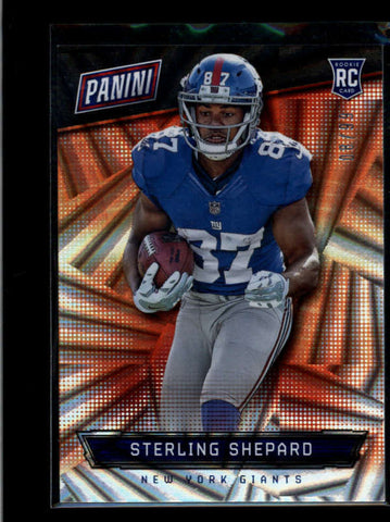 STERLING SHEPARD 2016 PANINI THE NATIONAL #64 WEDGES ROOKIE RC #08/99 AB7411