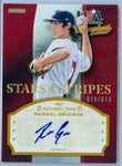 RANDAL GRICHUK 2013 USA BASEBALL STARS & STRIPES AUTO AUTOGRAPH SP/873