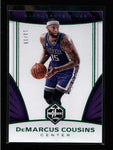 DeMARCUS COUSINS 2016/17 PANINI LIMITED #21 EMERALD GREEN PARALLEL #/15 AC1000