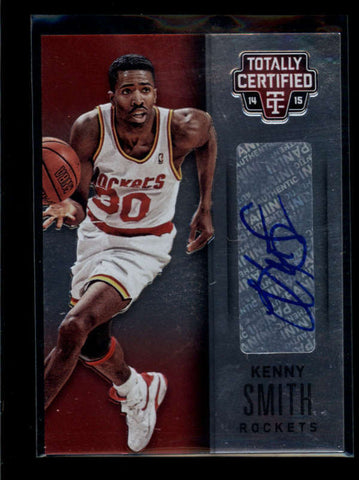 KENNY SMITH 2014/15 14/15 PANINI TOTALLY CERTIFIED AUTOGRAPH AUTO #21/49 AB7226