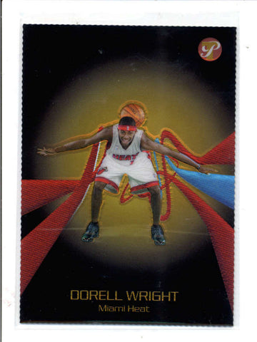 DORELL WRIGHT 2004/05 TOPPS PRISTINE #127 GOLD REFRACTOR ROOKIE #24/27 AC1003
