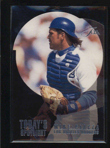 MIKE PIAZZA 1995 FLAIR TODAY S SPOTLIGHT DIE-CUT #9 AB5466