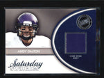 ANDY DALTON 2011 PRESS PASS SATURDAY SWATCHES ROOKIE RC USED WORN JERSEY AB6292
