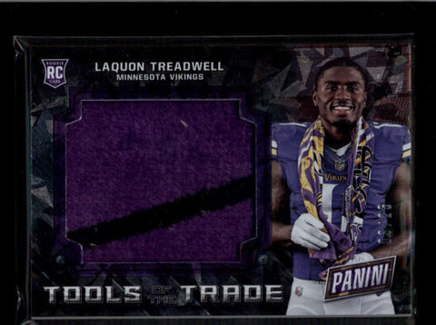 LAQUON TREADWELL 2016 PANINI THE NATIONAL CRACKED ICE TOWEL ROOKIE #03/25 AB7541