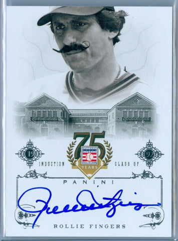 ROLLIE FINGERS 2014 PANINI HALL OF FAME AUTO AUTOGRAPH #91 SP
