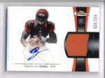 MOHAMED SANU 2002 TOPPS FINEST ROOKIE REFRACTOR PATCH AUTO RC #096/250 AC2126