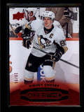 SIDNEY CROSBY 2015/16 15/16 UD OVERTIME #61 RED PARALLEL #19/99 AB7349