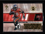 WARRICK DUNN 2001 PRIVATE STOCK GAME USED WORN JERSEY AC2570