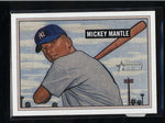 MICKEY MANTLE 2005 BOWMAN HERITAGE #350 RARE ROOKIE REPRINT SP AB9611