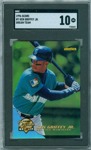 KEN GRIFFEY JR 1996 SCORE DREAM TEAM SGC 10