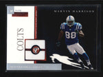 MARVIN HARRISON 2005 TOPPS PRISTINE RARE GAME USED WORN JERSEY #21/75 AB6285
