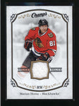 MARIAN HOSSA 2015/16 15/16 UD CHAMPS GAME USED WORN JERSEY RELIC AB9621