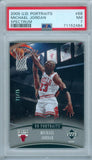 Michael Jordan 2005 Upper Deck UD Portraits Spectrum SP #71/75 PSA NM 7