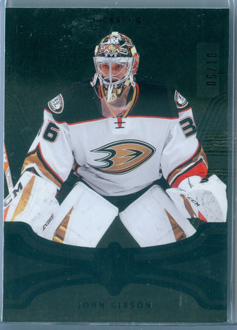 JOHN GIBSON 2016-17 ULTIMATE COLLECTION ONYX BLACK SP/10