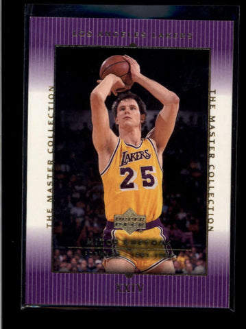 MITCH KUPCHAK 2000 UPPER DECK LAKERS MASTERS COLLECTION XXIV #027/300 AB8421
