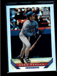 MIKE PIAZZA 2001 TOPPS CHROME TRADED 1993 REPRINT REFRACTOR #24T AB8096