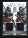 WHEATON / BELL 2013 SPECTRA DUAL ROOKIE COMBO MATERIALS JERSEY RC #68/99 AB6573