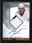 JON FILEWICH 2008/09 UD THE CUP #132 ROOKIE PATCH AUTOGRAPH AUTO #038/249 AB9681