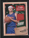 LUKE KENNARD 2017 PANINI BLACK FRIDAY HOLIDAY RELIC ROOKIE SANTA HAT AC396